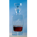 Deluxe Square 27 Oz. Decanter